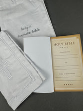 Load image into Gallery viewer, Personalized Keepsake Bible KS20252
