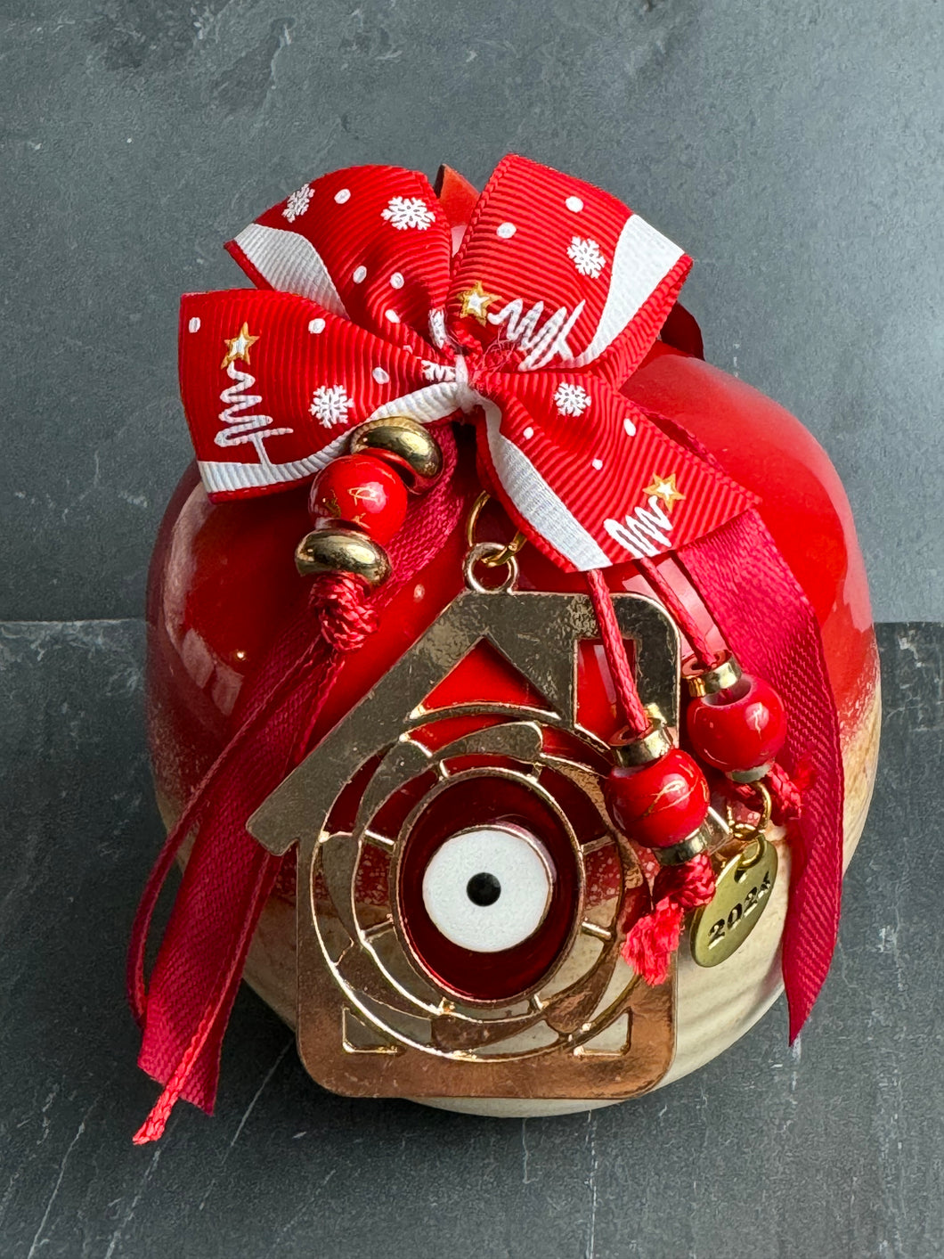 Pomegranate with Metal House Mati Gouri P2402