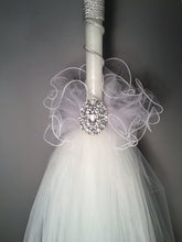 Load image into Gallery viewer, 2 Decorated 4 foot WeddingCandles  4 RC1798
