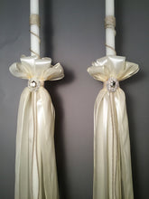 Load image into Gallery viewer, 2 Decorated Wedding Candles  RC1785
