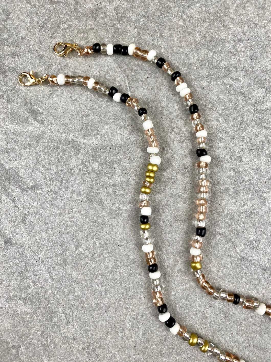 Face Mask Beaded Lanyard L2