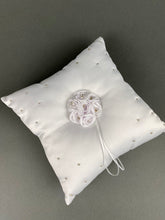 Load image into Gallery viewer, Pillow Ring with Rhinestiones and Rosette’s   PR10
