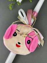 Load image into Gallery viewer, Corded Easter Candle with Plush Wallet EC2023101
