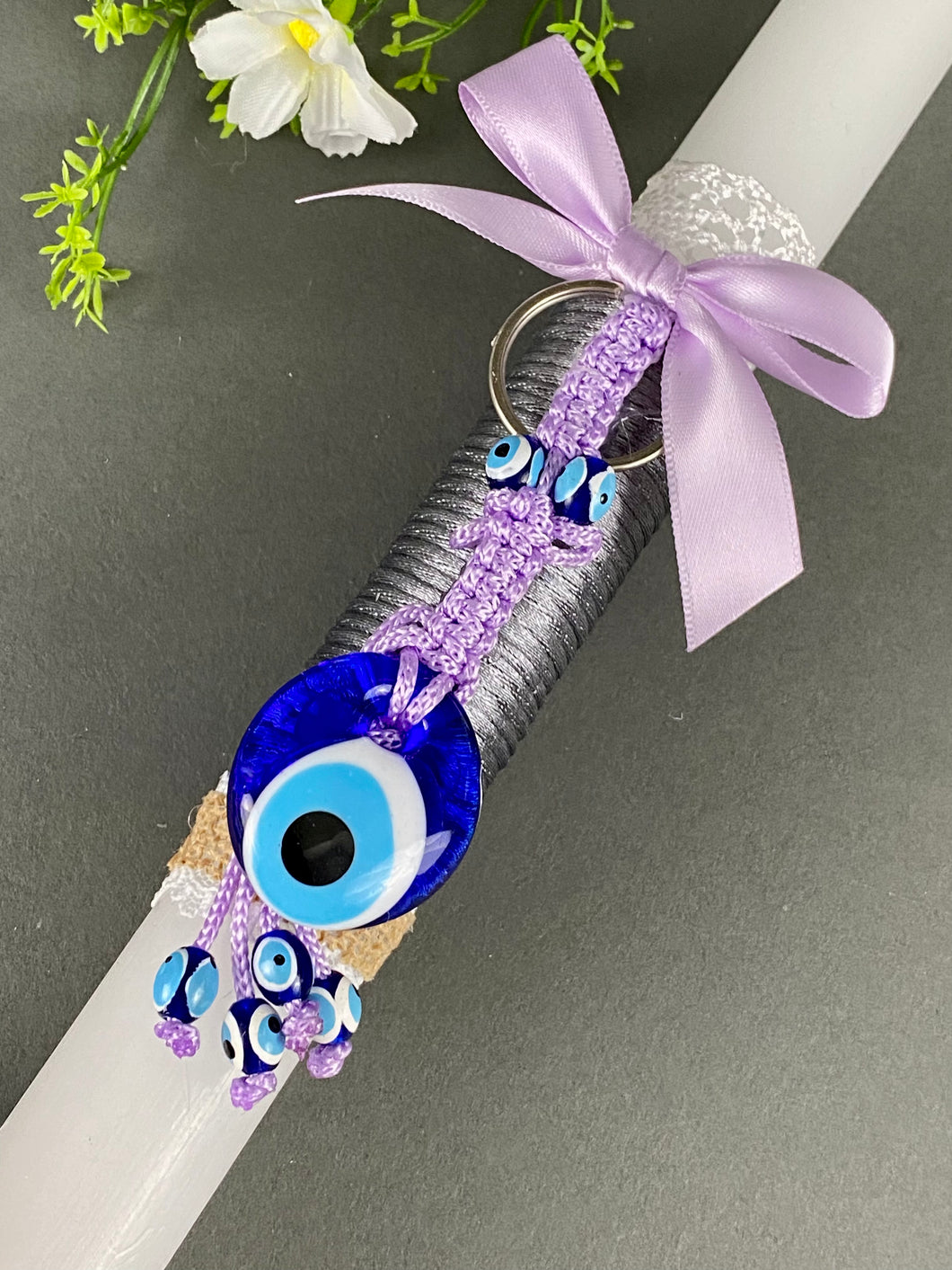 Easter Candle with Mati Keychain  EC2023415
