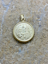 Load image into Gallery viewer, 14k Gold Pendant Double Sided GF22
