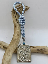 Load image into Gallery viewer, Gouri 19 Baby Blue Rope With Panagia Icon
