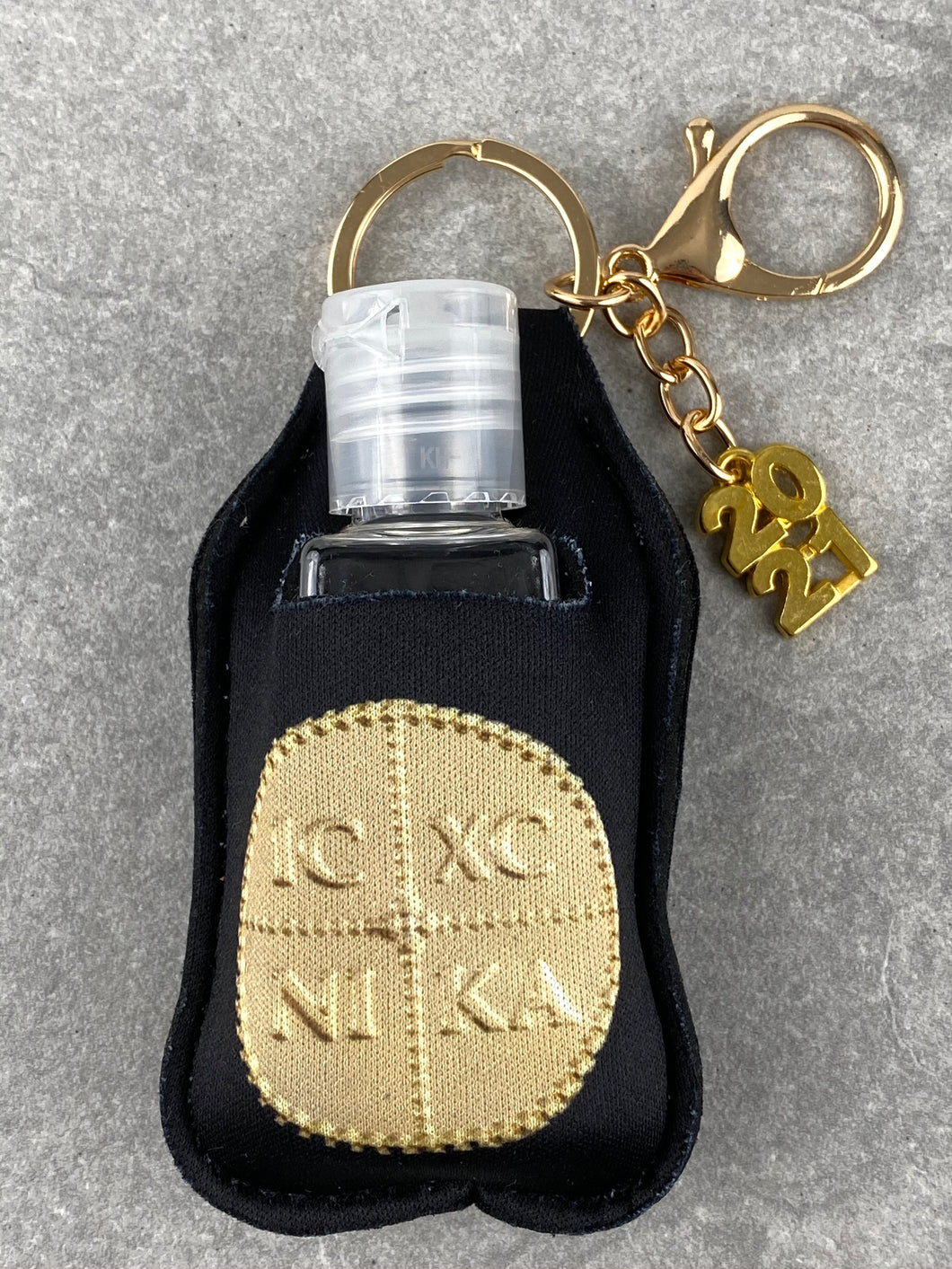 Hand Sanitizer Pouch Keychain Kon/nata Print 5
