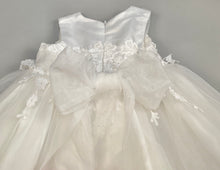 Load image into Gallery viewer, Dress 4 Girls Christening Baptismal Embroidered Dress with Rhinestone Accents and Hat
