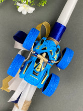Load image into Gallery viewer, Corded Easter Candle with Pull back Car and  Cross Bracelet EC202388
